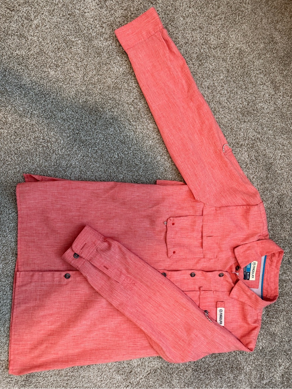 Magellan Outdoors Coral Fish Gear Relaxed-Fit Shirt. Out door, activewear.